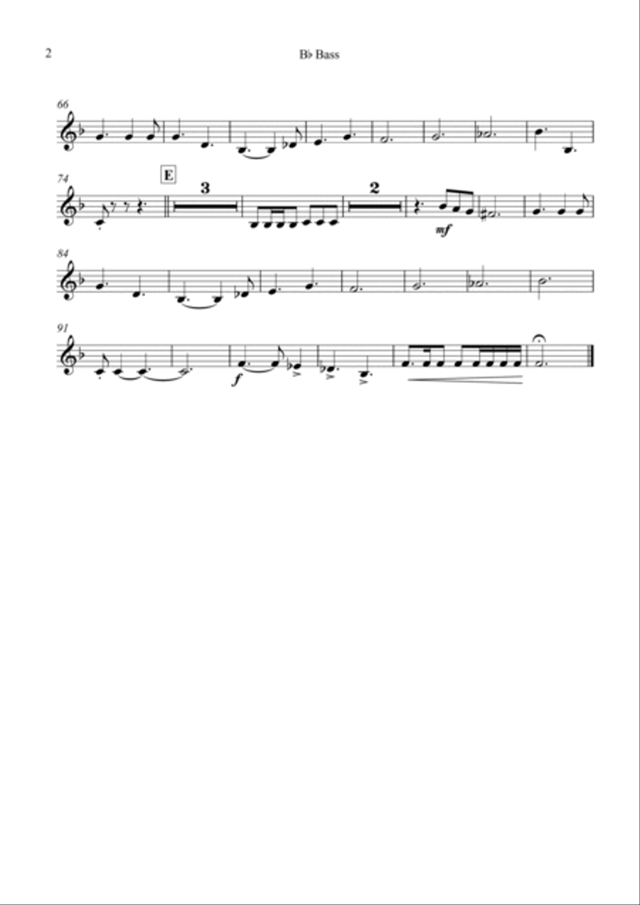We Are The Champions Horn scores gallery preview page 6