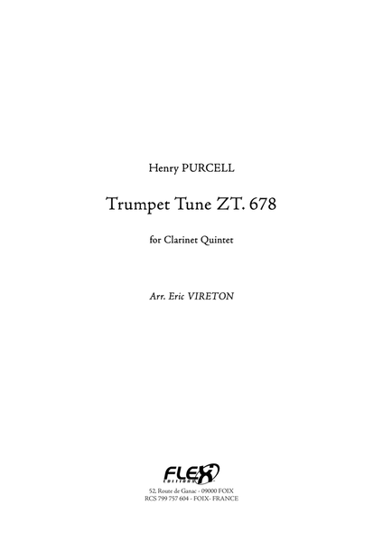 Trumpet Tune ZT. 678 image number null