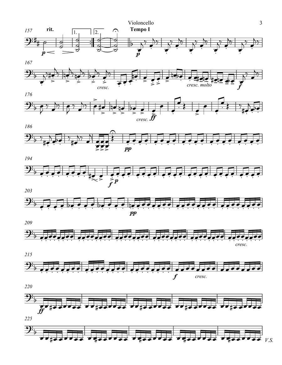 Norwegian Dance #1 String Orchestra scores gallery preview page 6