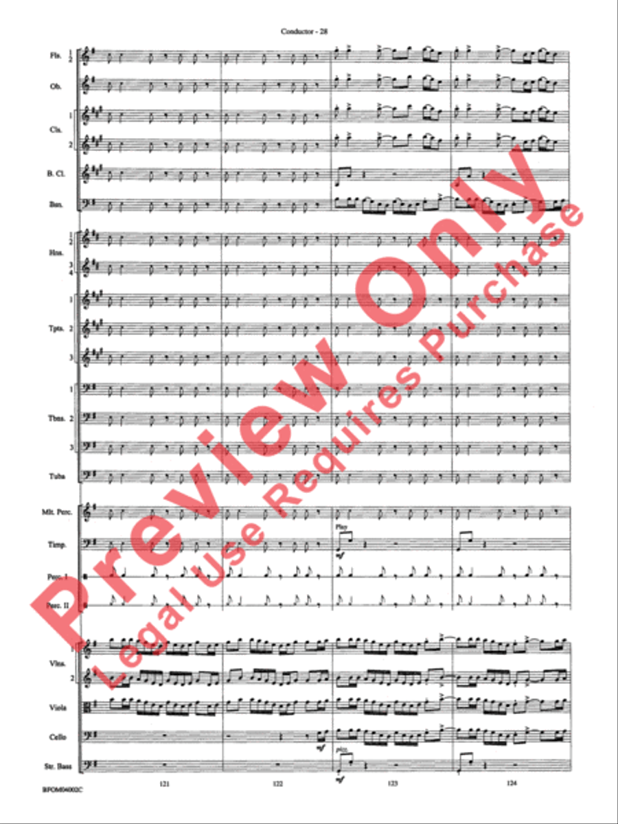 Prairiesong Prairiesong Full Orchestra scores gallery preview page 31