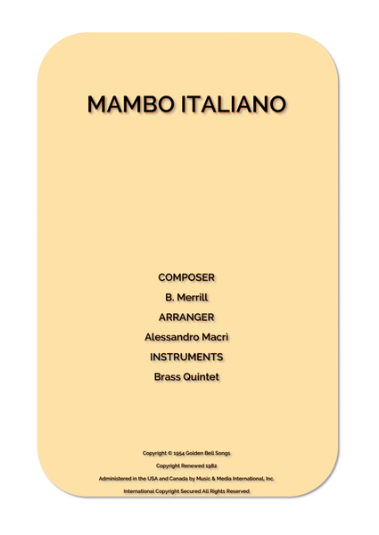 Mambo Italiano image number null