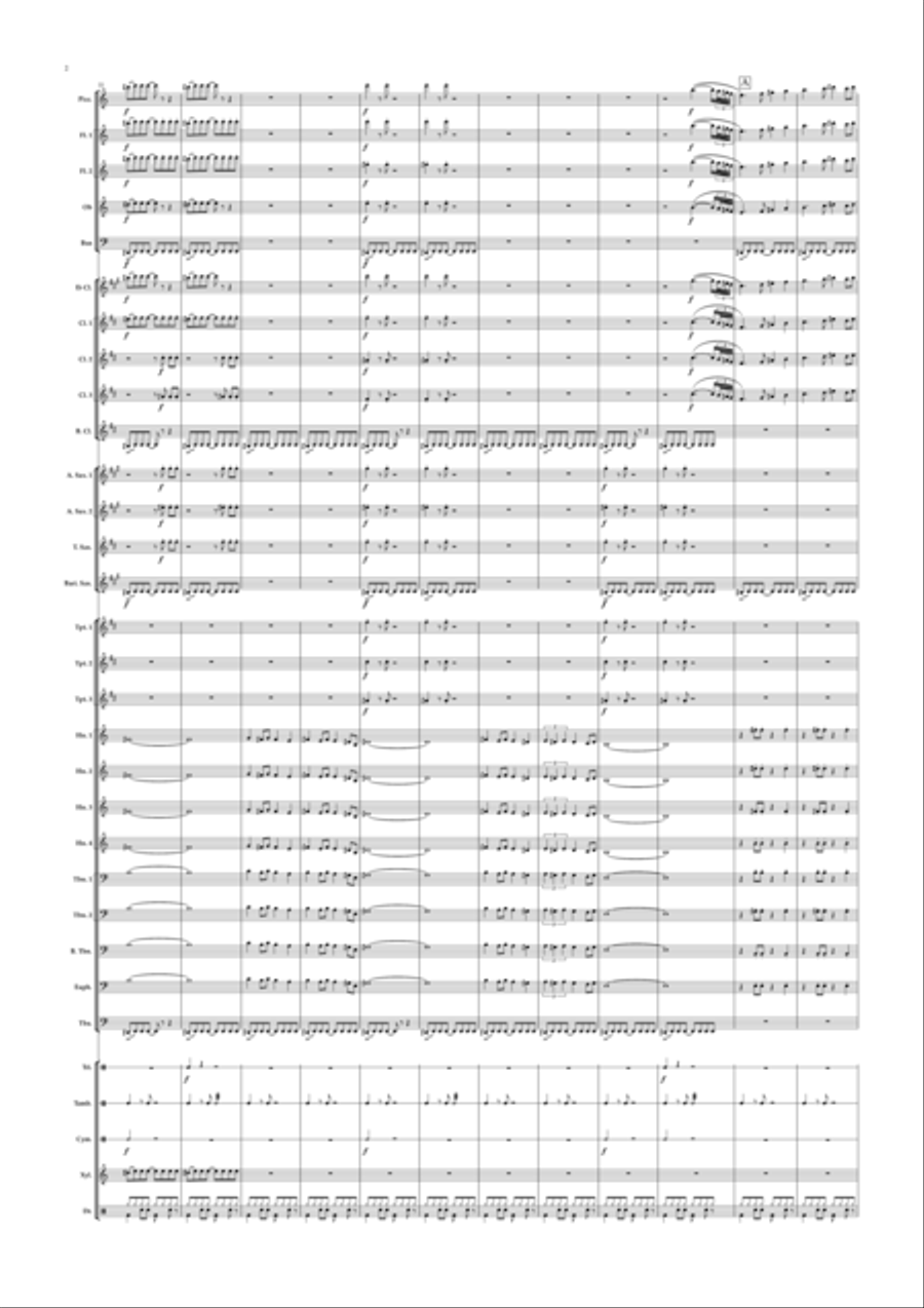Misirlou Concert Band scores gallery preview page 4