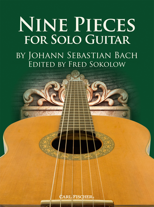 Book cover for Nine Pieces for Solo Guitar