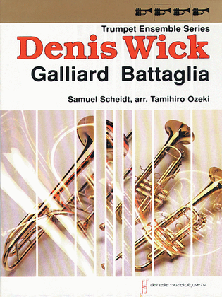 Book cover for Galliard Battaglia Score And Parts