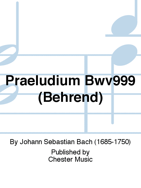 Praeludium Bwv999 (Behrend)