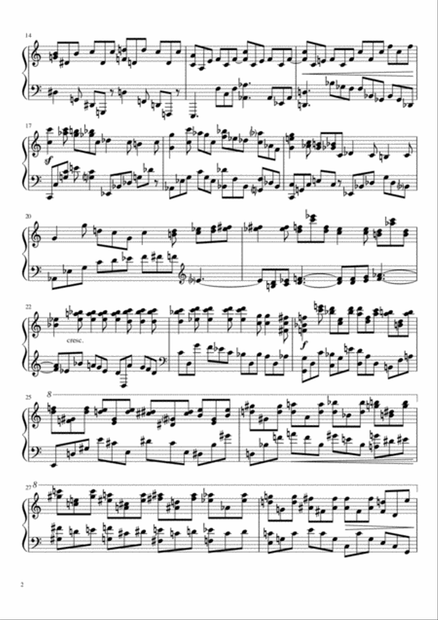 Legend №7 Legend №7 Piano Solo scores gallery preview page 2