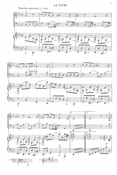Pieces de clavecin en concerts I pour violon (flu