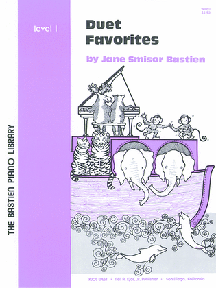 Book cover for Duet Favorites, Level 1