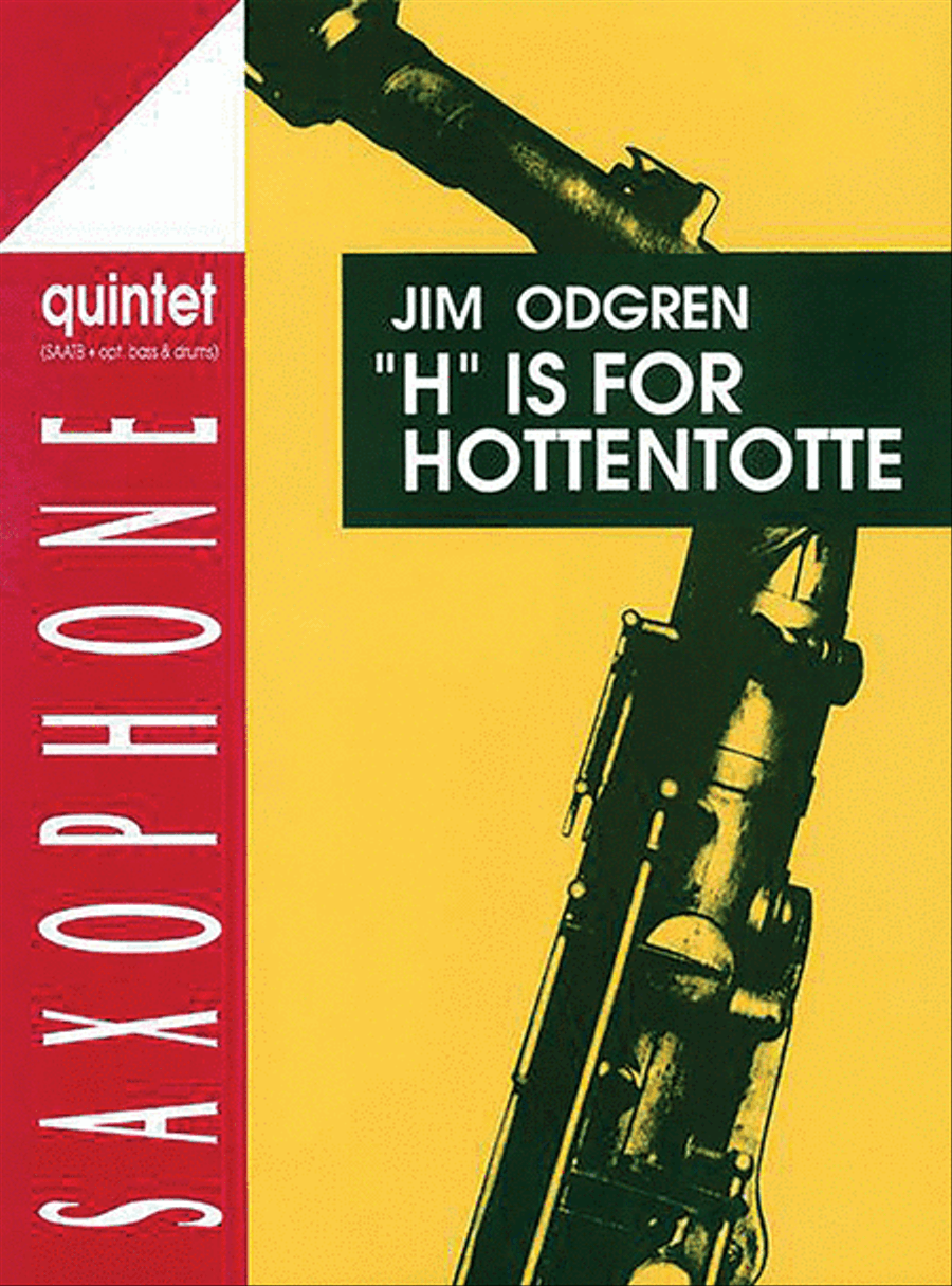 H is for Hottentotte Saxophone Quintet scores gallery preview page 1