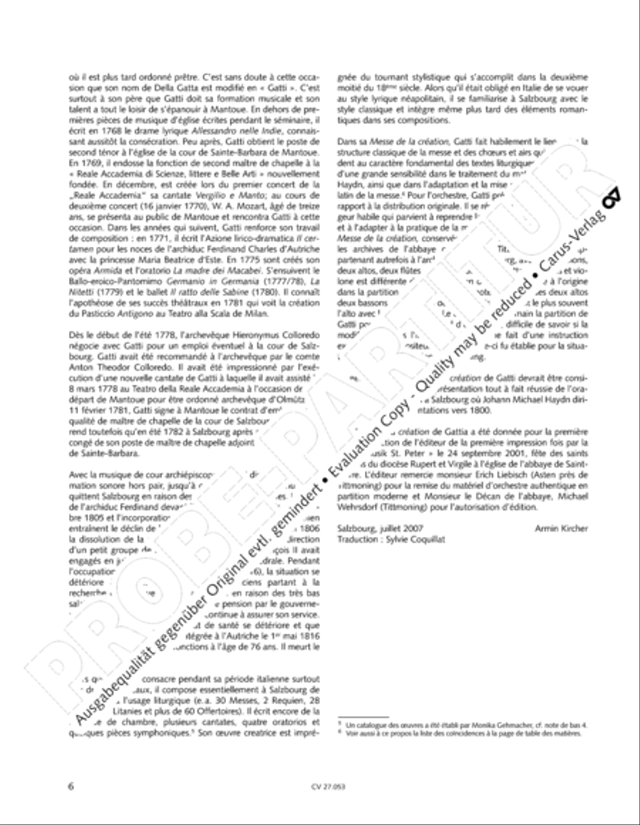 Creation Mass in A-major after Joseph Haydn (Schopfungsmesse in A nach Joseph Haydn) 4-Part scores gallery preview page 7