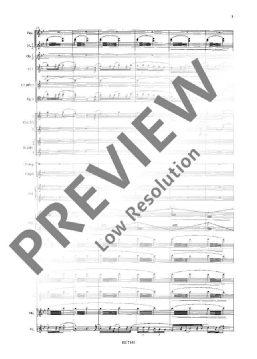 Pines of Rome Orchestra scores gallery preview page 12