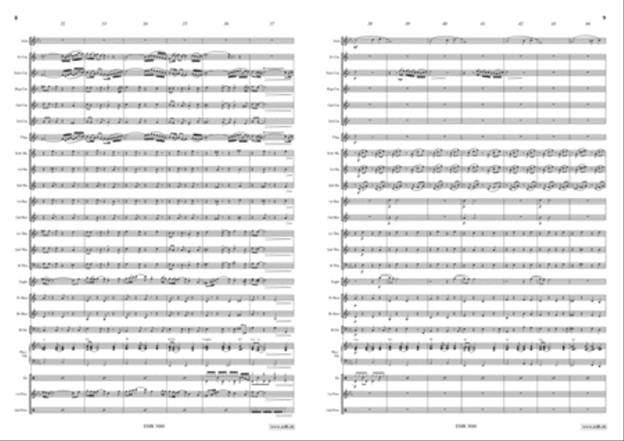 Concerto Pour Une Voix Brass Band scores gallery preview page 6