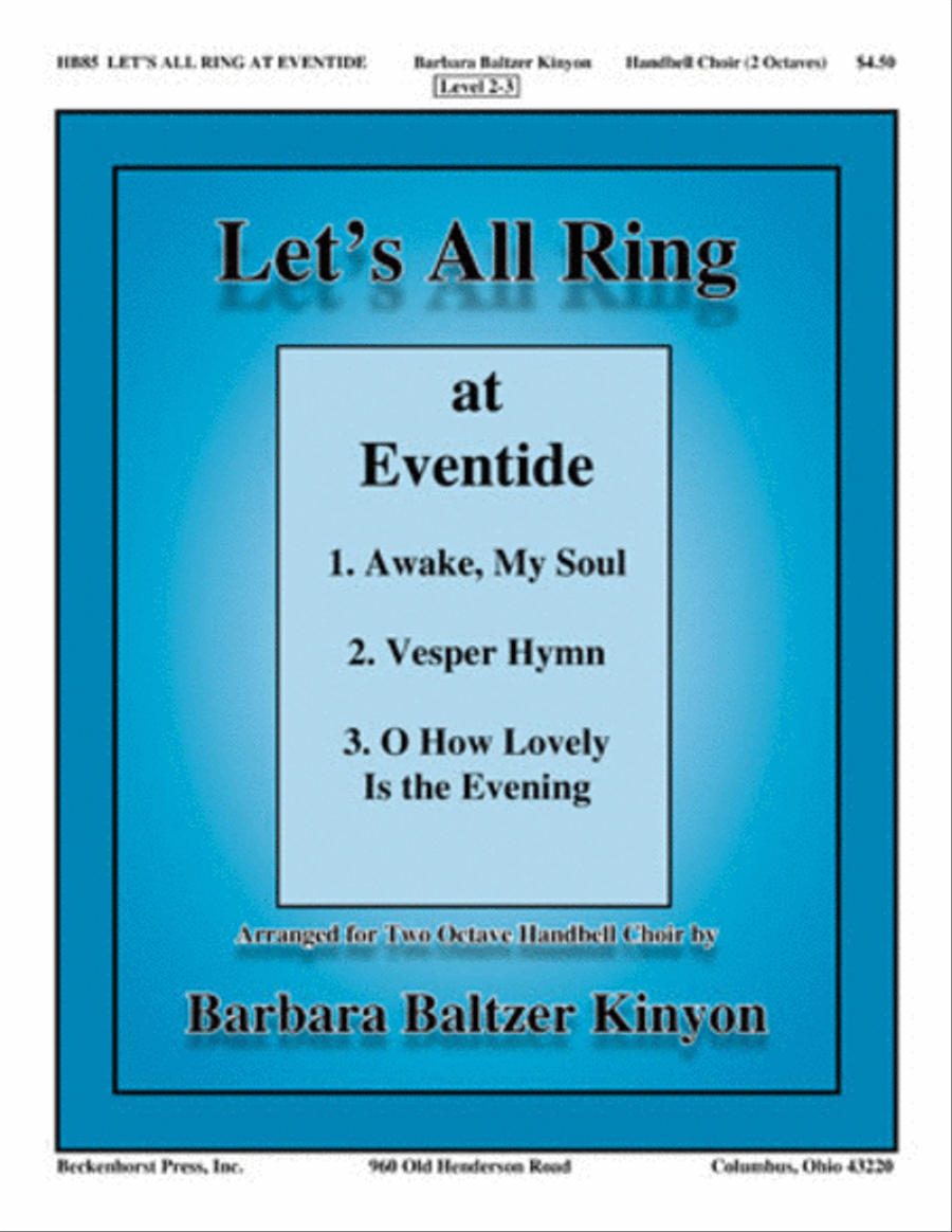 Let's All Ring At Eventide (Archive) 2-Octaves scores gallery preview page 1