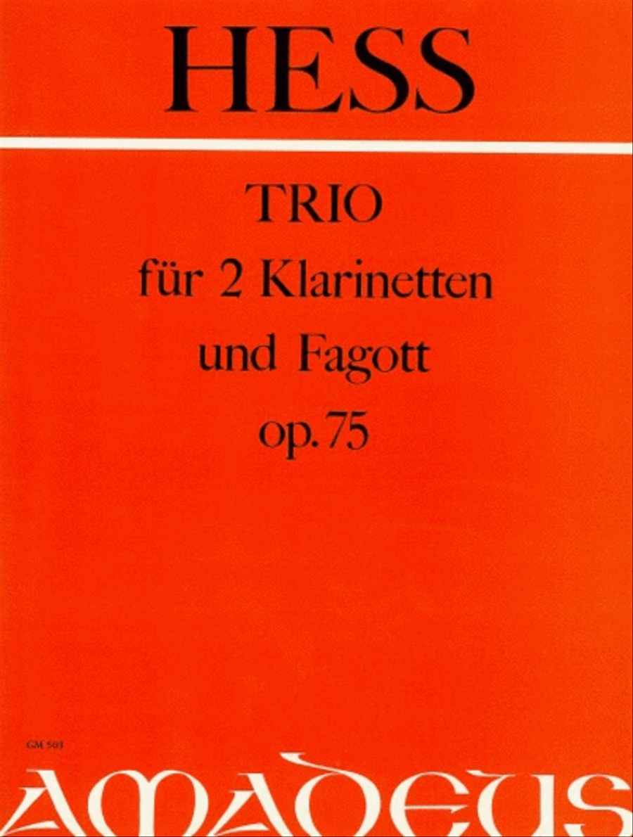 Trio op. 75 Bassoon scores gallery preview page 1