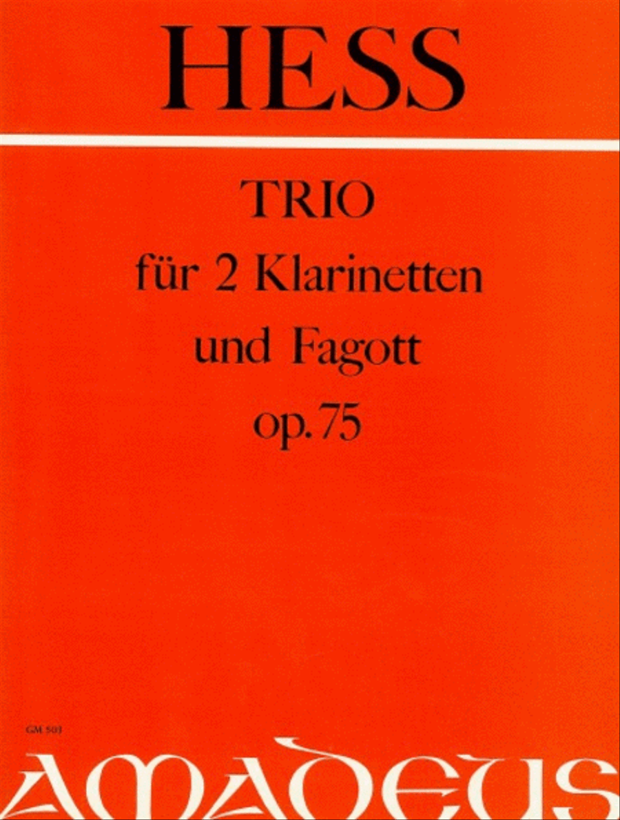 Trio op. 75 Trio op. 75 Bassoon scores gallery preview page 1