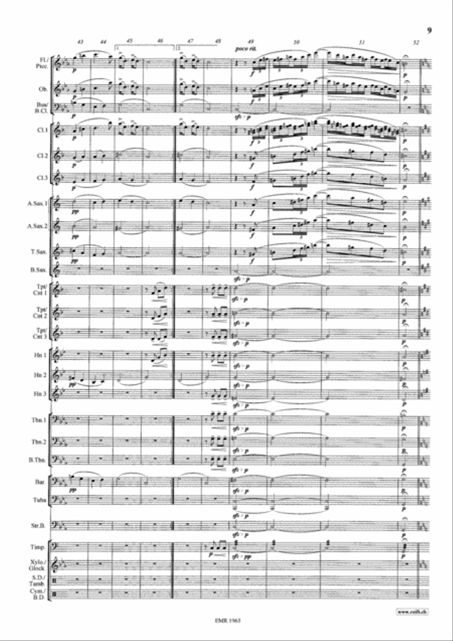 Gipsy Fantasy Gipsy Fantasy Concert Band scores gallery preview page 10