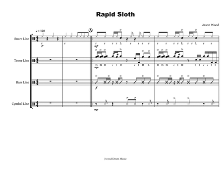 Rapid Sloth (Drumline Cadence) image number null
