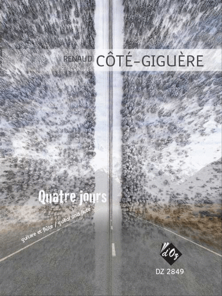 Quatre jours Clarinet scores gallery preview page 1