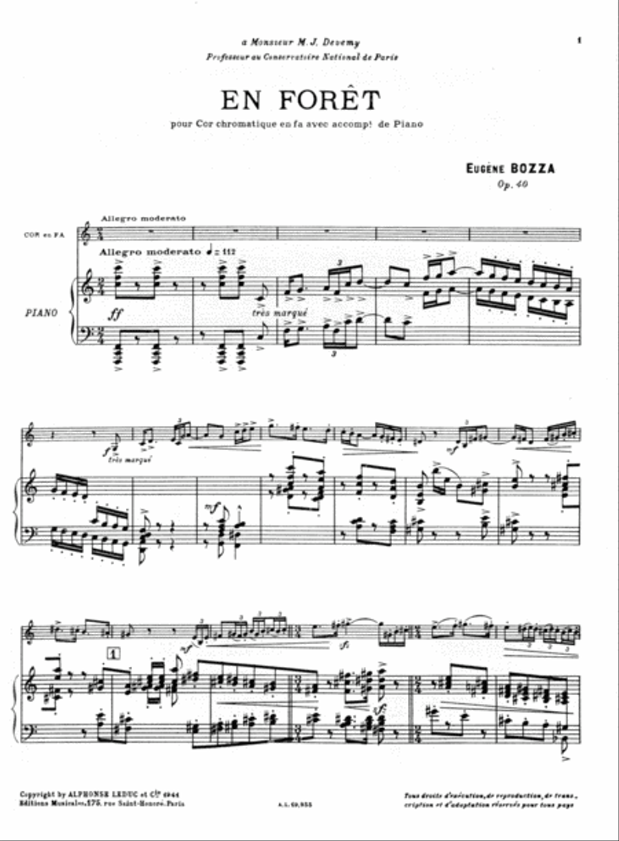 En Foret Horn scores gallery preview page 2
