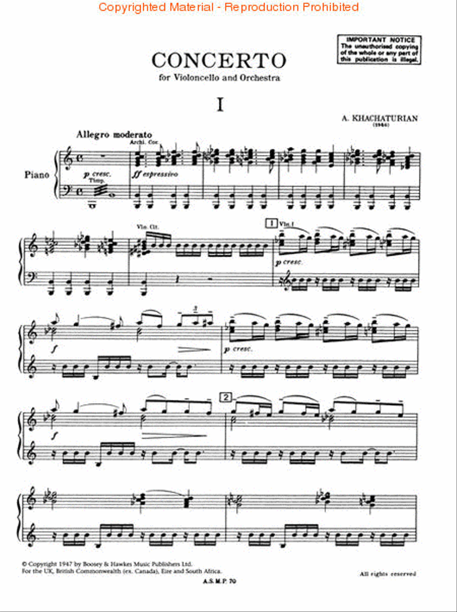 Cello Concerto Orchestra scores gallery preview page 2