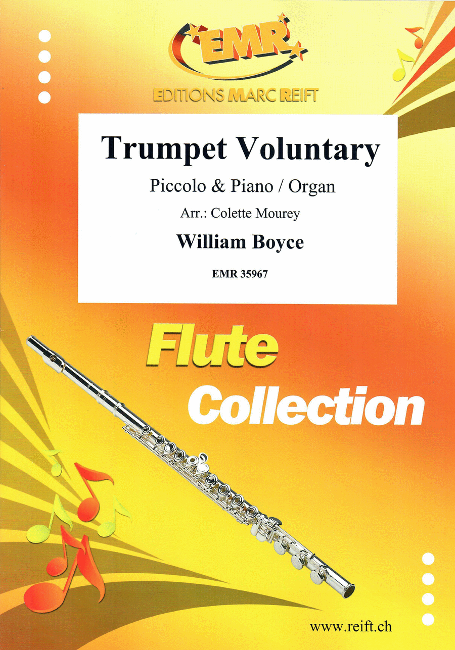 Trumpet Voluntary Piccolo scores gallery preview page 1