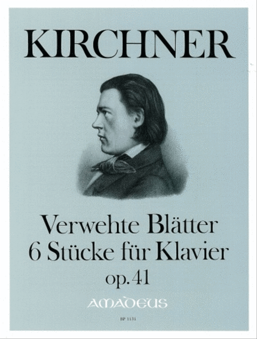 Verwehte Blaetter op. 41 Verwehte Blaetter op. 41 Piano Solo scores gallery preview page 1