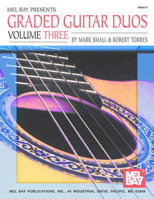 Book cover for Graded Guitar Duos, Volume 3