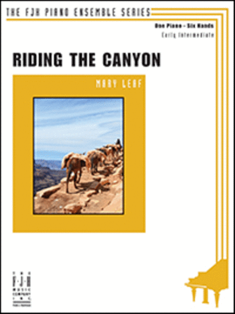 Riding the Canyon Small Ensemble scores gallery preview page 1