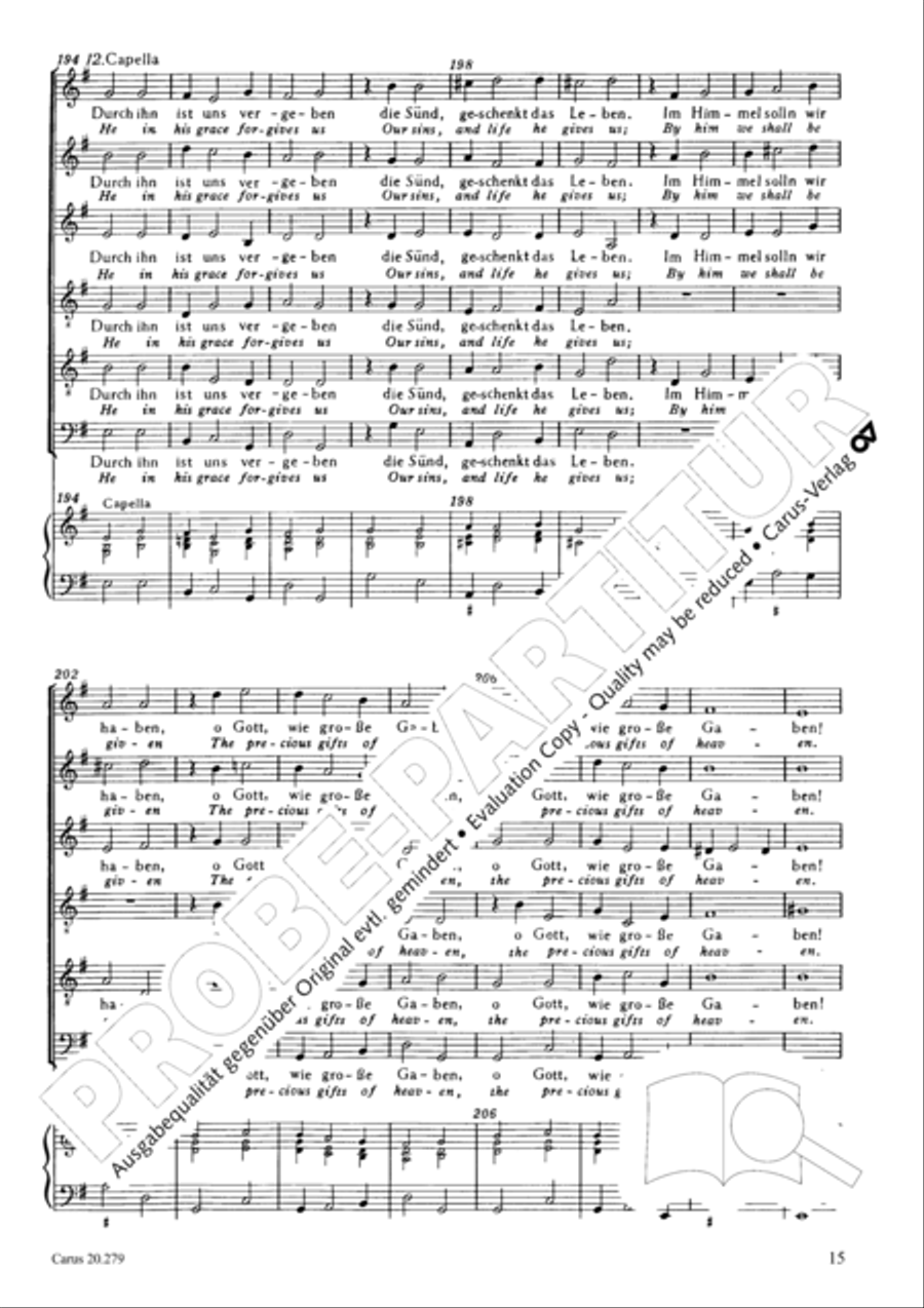 Musikalische Exequien I-III Score scores gallery preview page 18