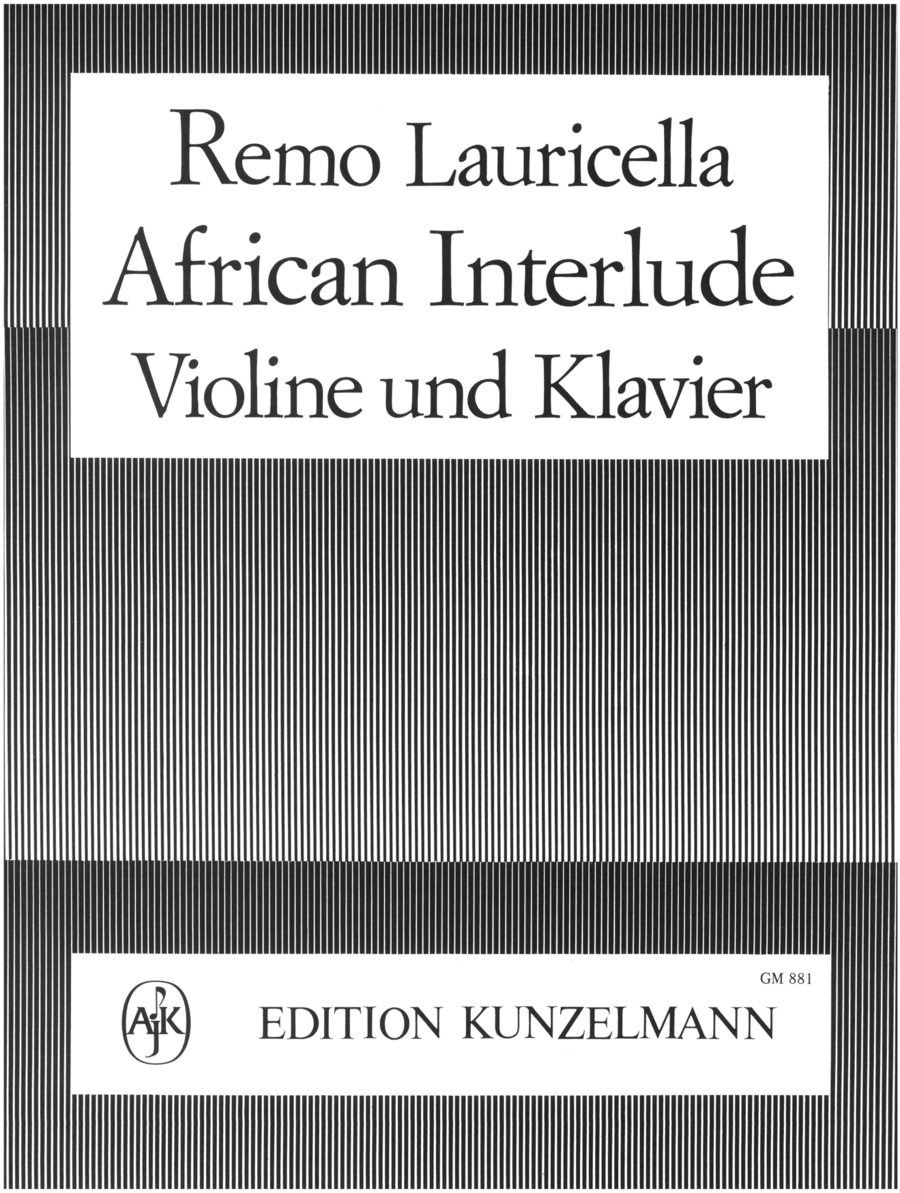 African Interlude Violin Solo scores gallery preview page 1