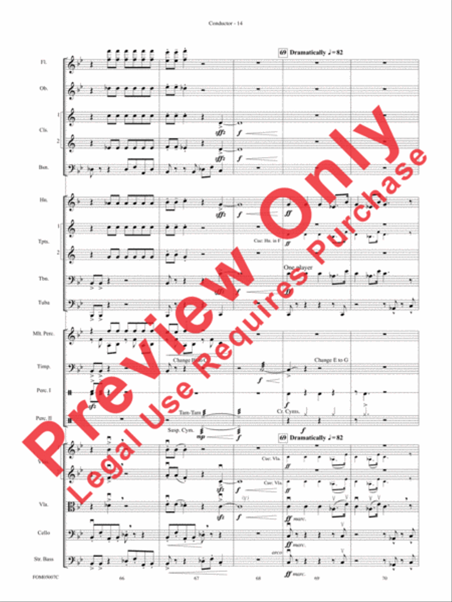 Selections from Star Wars: Episode III Revenge of the Sith Full Orchestra scores gallery preview page 16