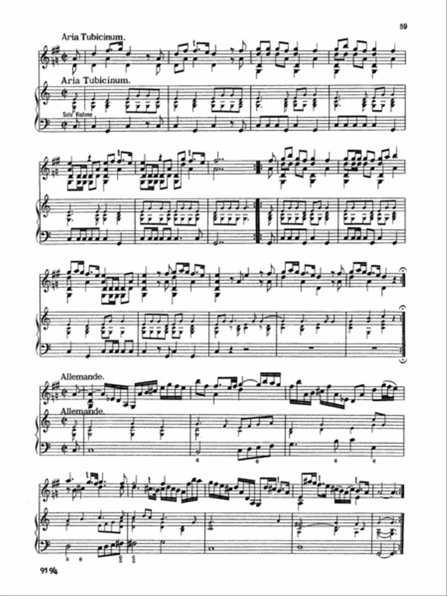 Biber: 16 Violin Sonatas, Volume II Violin scores gallery preview page 2