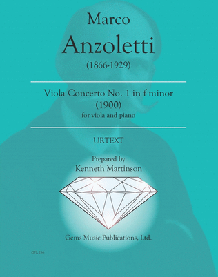 Book cover for Viola Concerto No. 1 in F minor (1900)