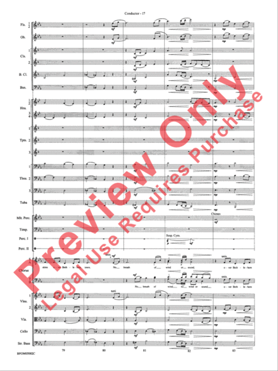 A Festival of Carols Full Orchestra scores gallery preview page 20
