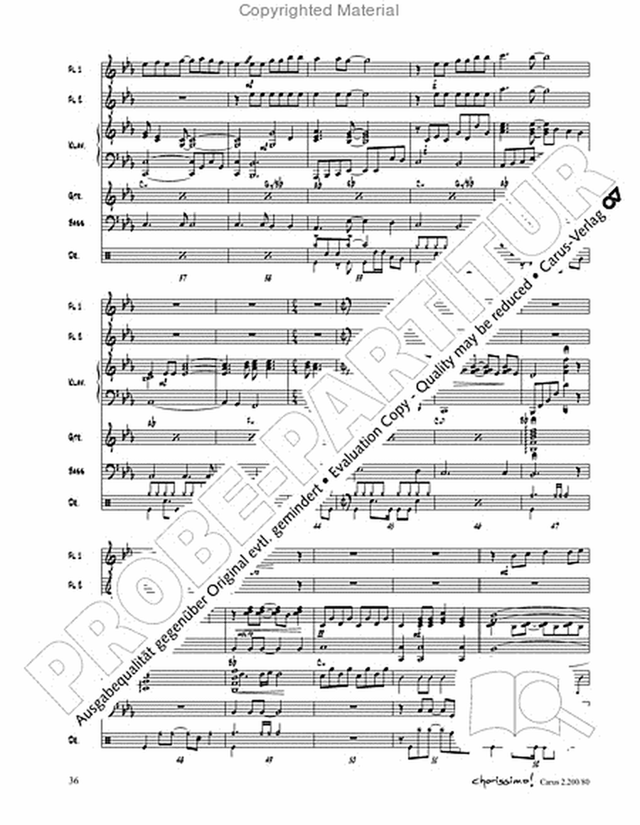 Chorissimo. Instrumentale Begleitarrangements fur Band, Vol. 2