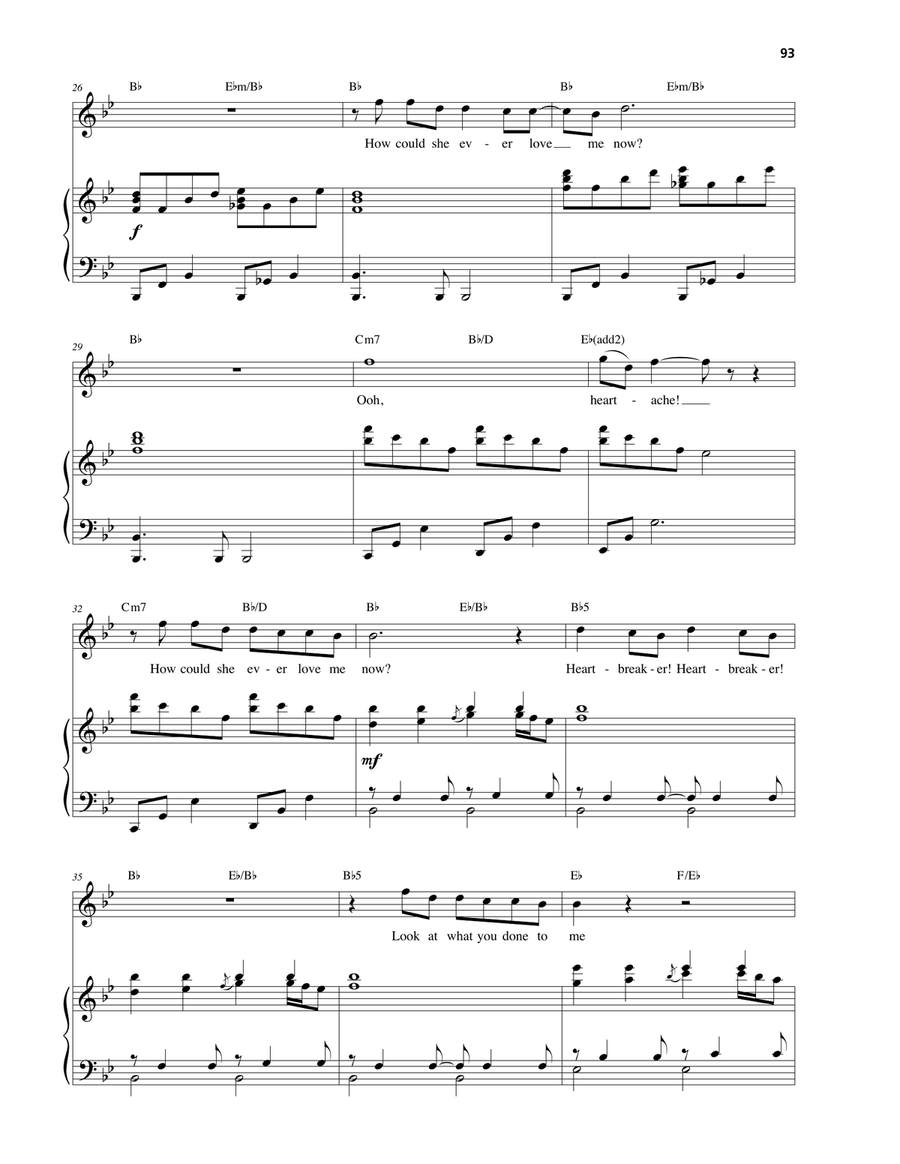 Heartbreaker Heartbreaker Voice scores gallery preview page 3