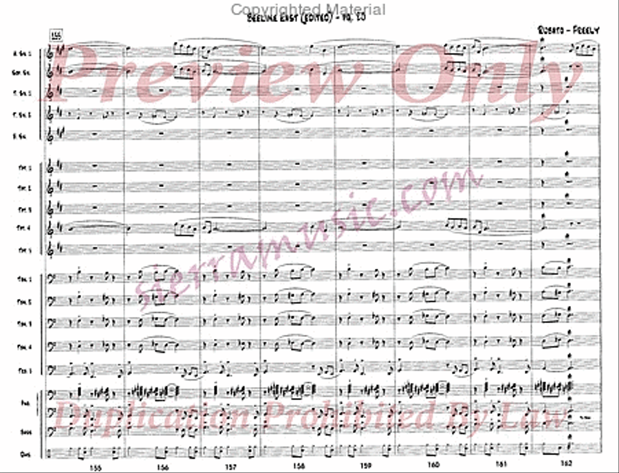 Beeline East Beeline East Jazz Ensemble scores gallery preview page 21