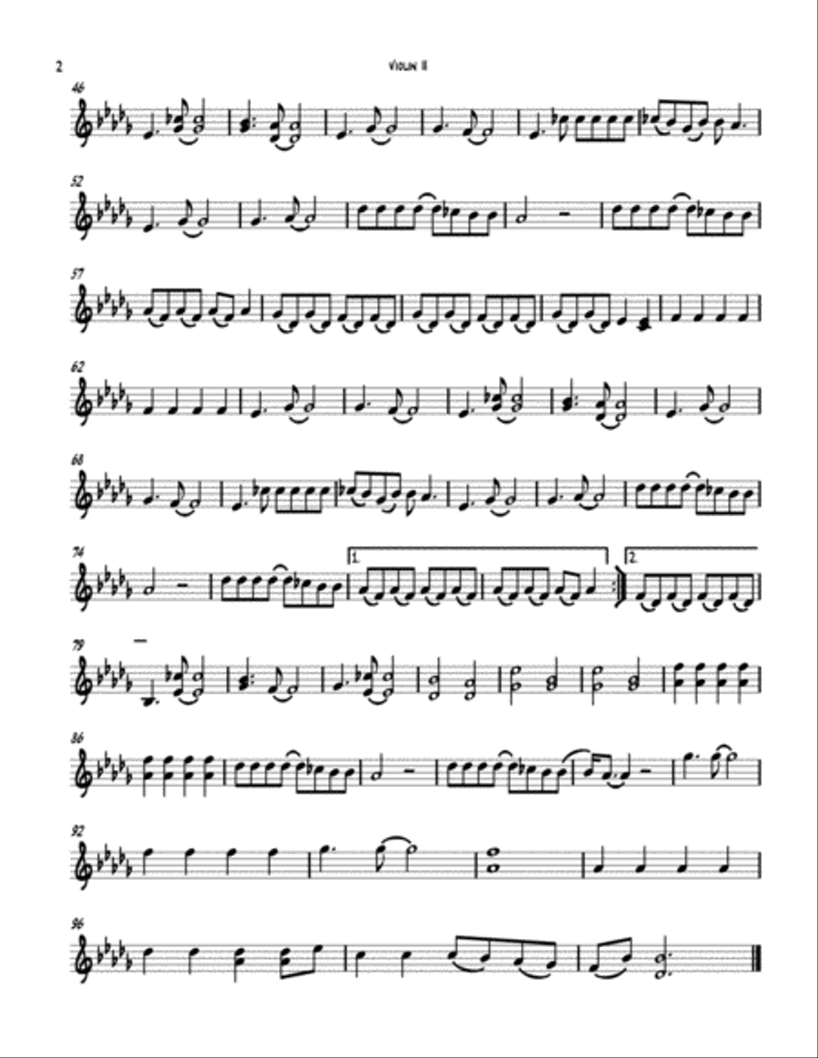 Alone Alone String Quartet scores gallery preview page 4