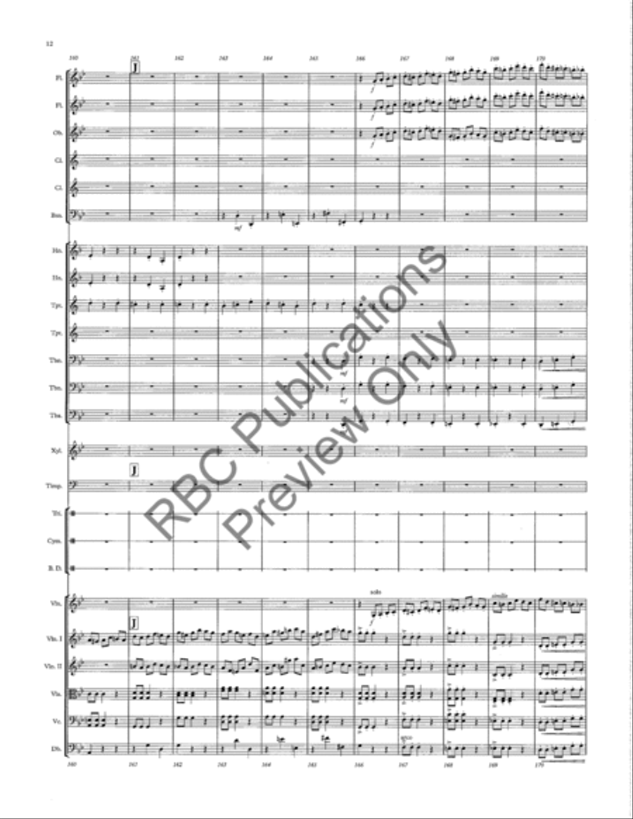 Danse Macabre Danse Macabre Full Orchestra scores gallery preview page 15