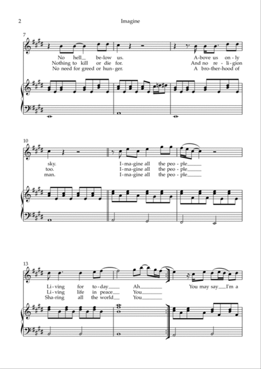 Imagine Voice scores gallery preview page 2