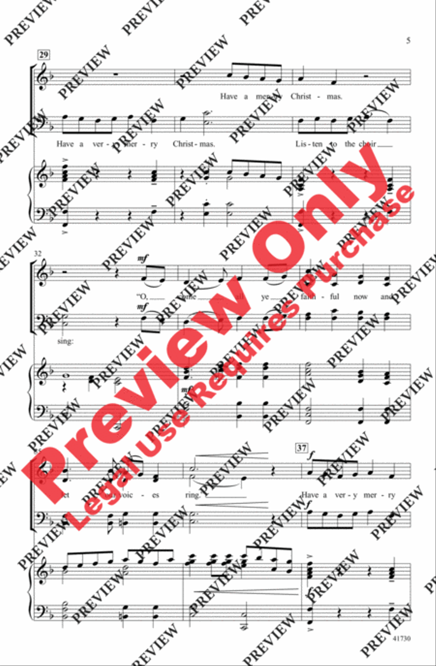 Have a Very Merry Christmas - SoundTrax CD (CD only) Choir scores gallery preview page 5