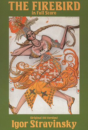 Book cover for The Firebird In Full Score - Original 1910 Version