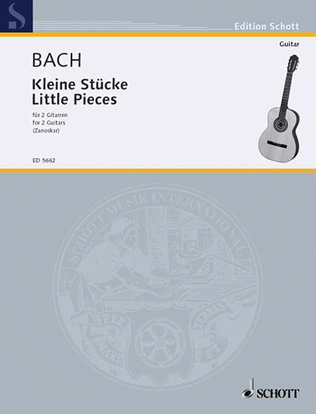 Book cover for Little Pieces 2 Guitars