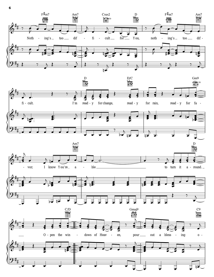 Turn It Around Acoustic Guitar scores gallery preview page 6