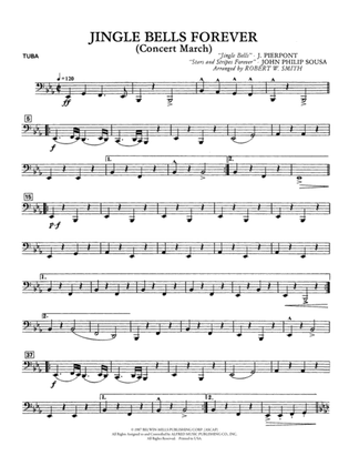 Jingle Bells Forever (Concert March): Tuba