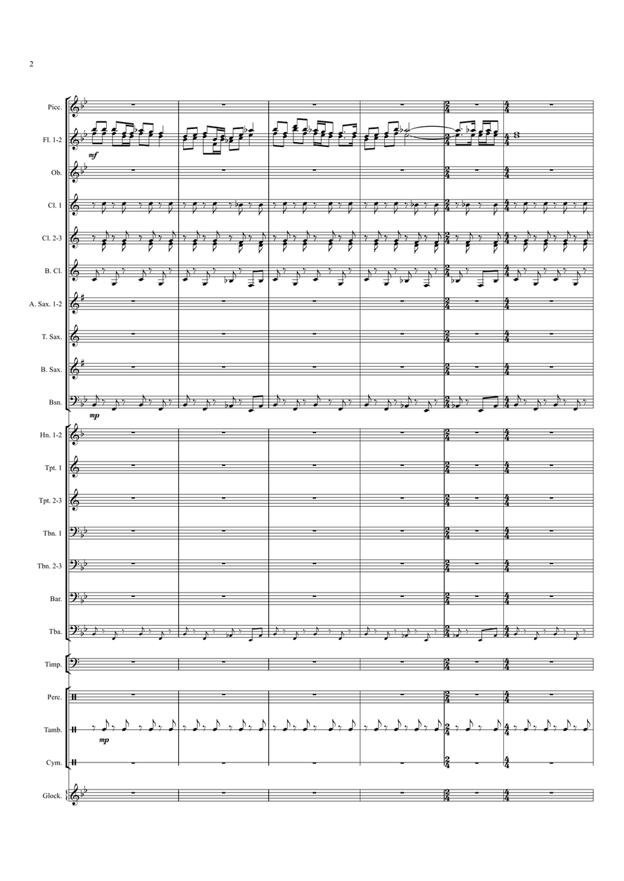 Country Fair Large Ensemble scores gallery preview page 2