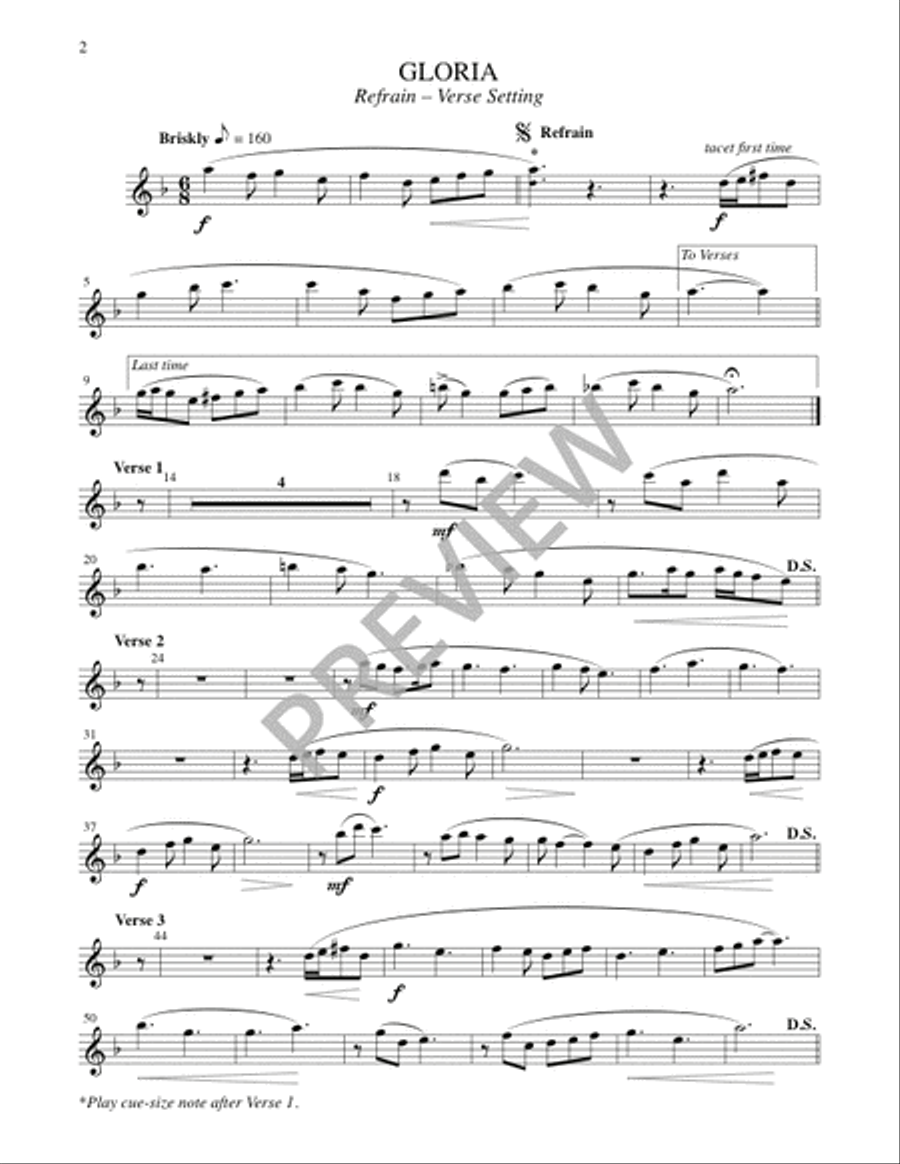 Mass of Christ, Light of the Nations - Instrument edition Flute scores gallery preview page 3
