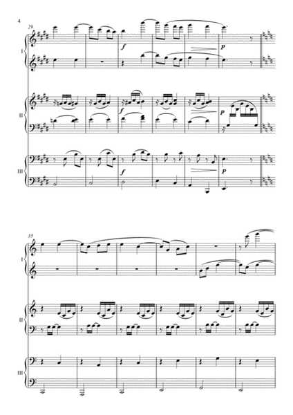 Berceuse from Dolly Suite Op. 56 - Piano, 6 Hands