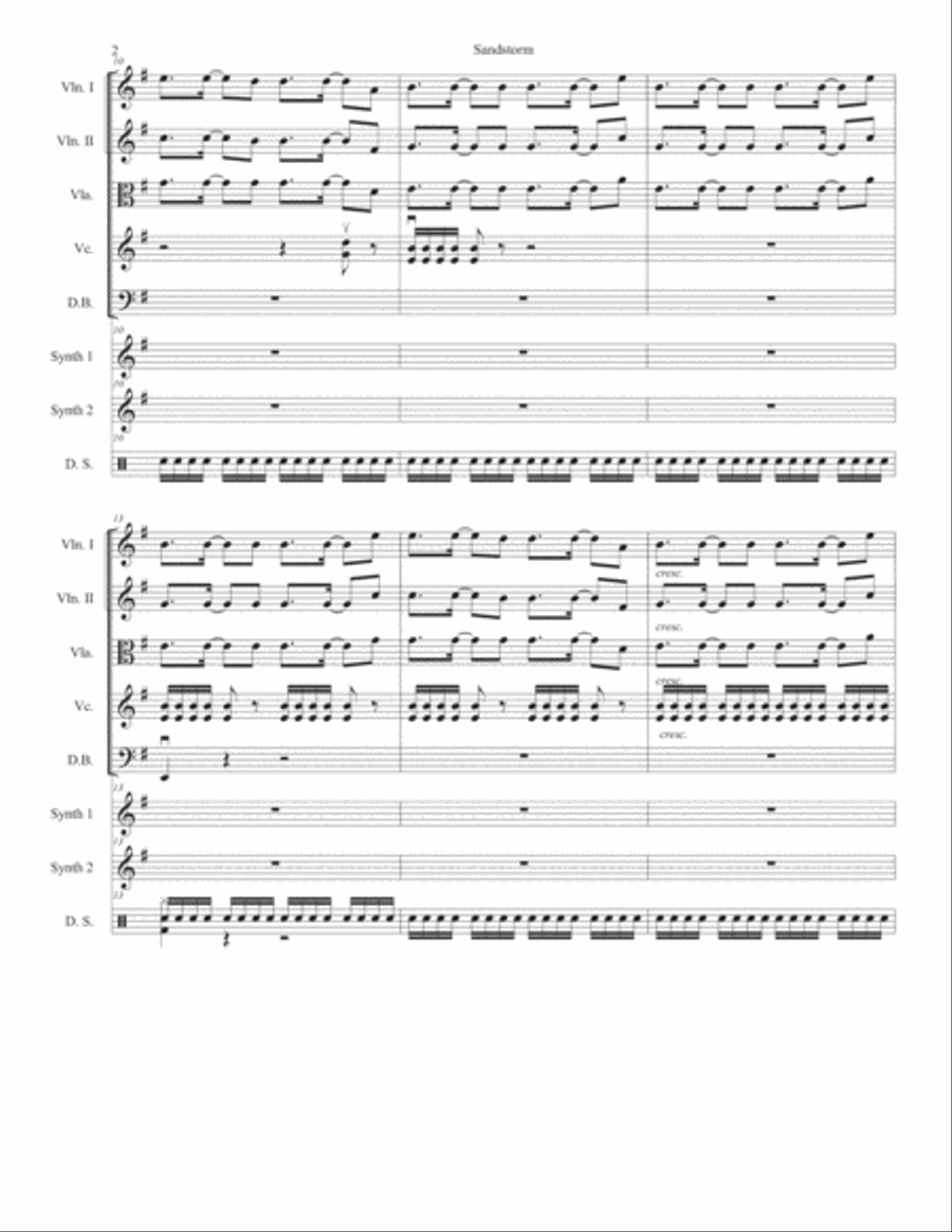 Sandstorm String Orchestra scores gallery preview page 4