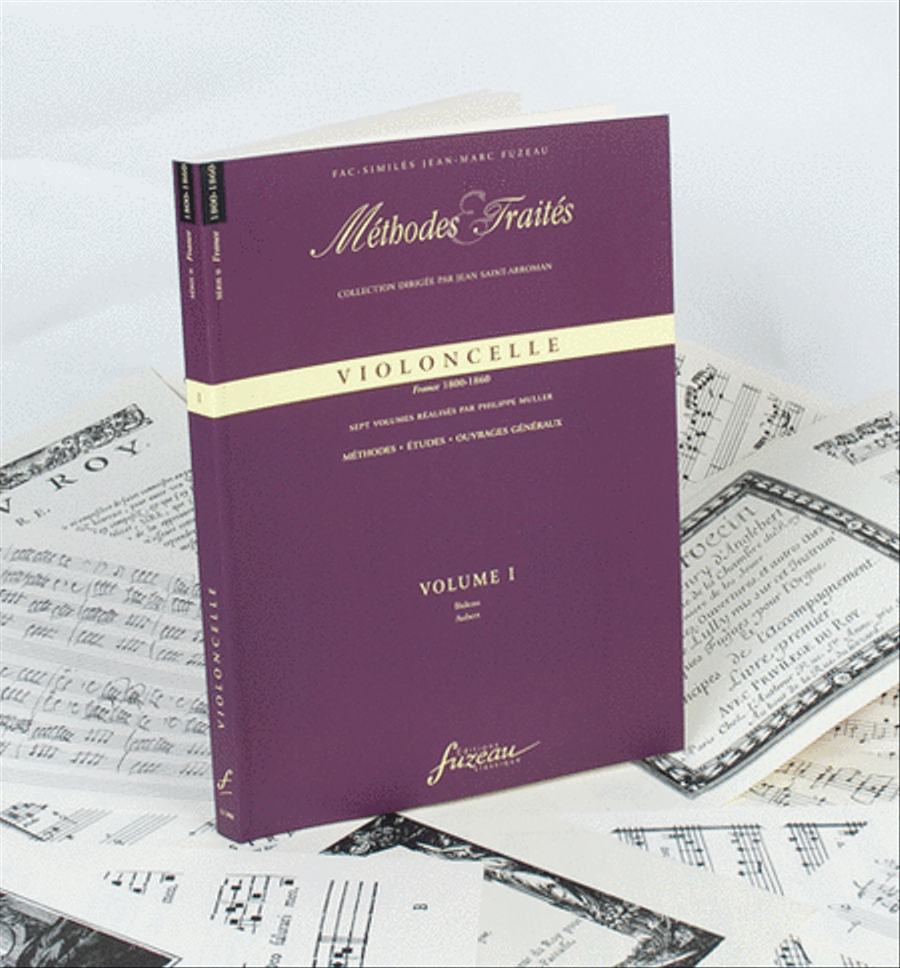 Methods & Treatises Cello - Volume 1 - France 1800-1860 Cello scores gallery preview page 1